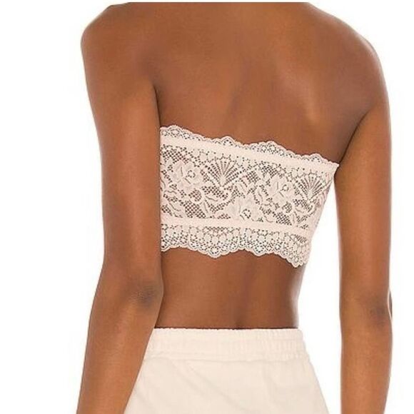 Free People Lacey Looks Bandeau Nude NWT Size Small - Picture 3 of 4